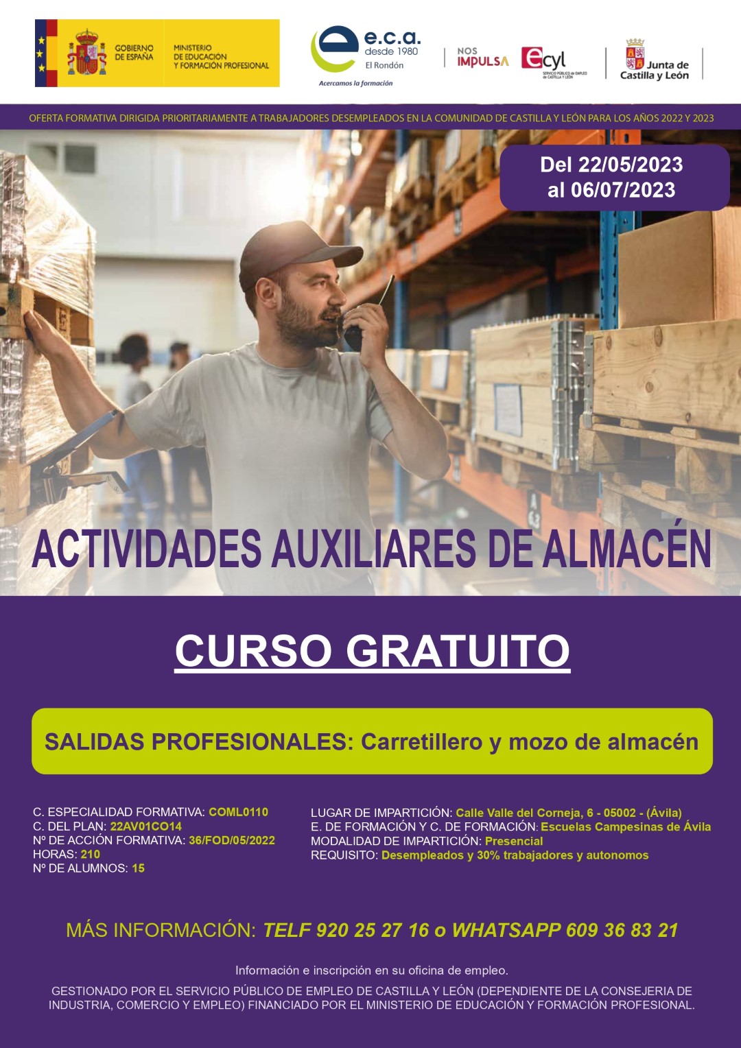Escuela Campesinas - Cartel ACTIVIDADES AUXILIARES DE ALMACEN_page-0001